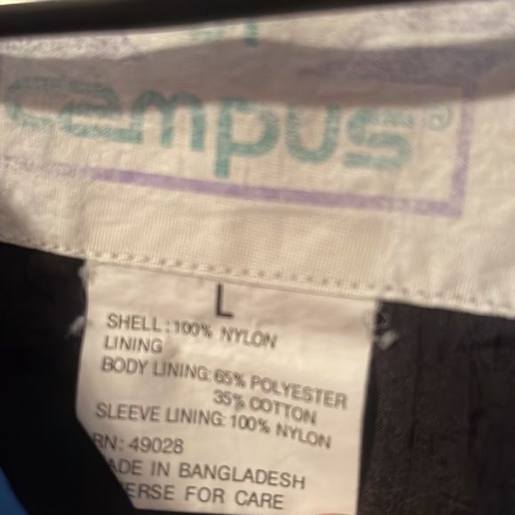 Men’s L retro zip up jacket - Picture 3 of 3